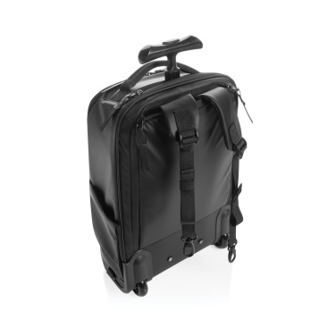 Logo trade business gifts image of: Swiss Peak OSLO RCS Wheeled Duffel backpack