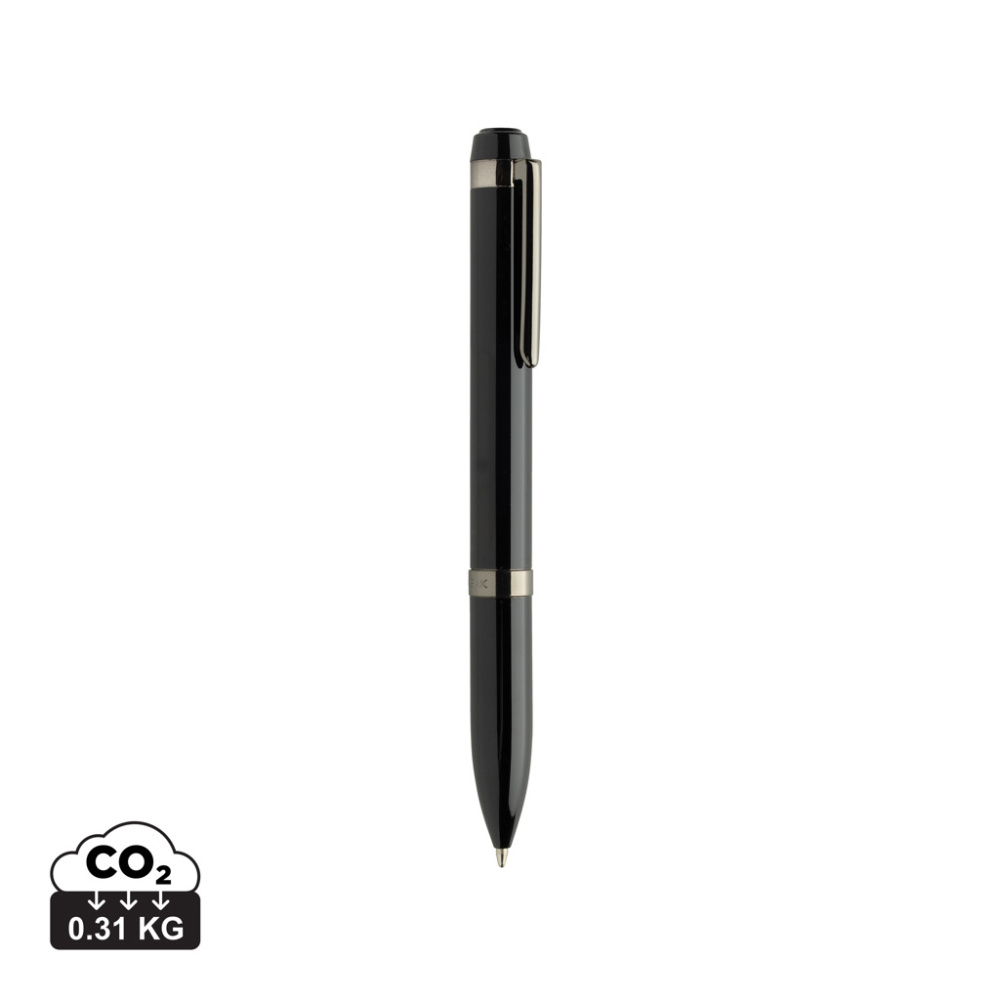 Logotrade business gift image of: Swiss peak OSLO recycled stainless steel deluxe pen