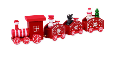 Logo trade promotional products picture of: Wooden Christmas train
