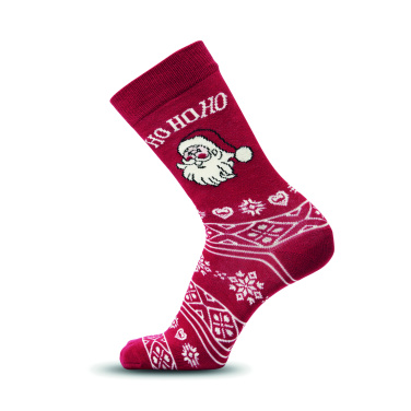 Logotrade promotional giveaways photo of: Pair of Christmas socks M