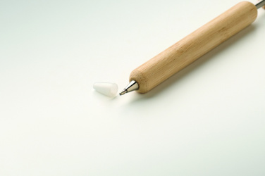 Logotrade business gift image of: Bamboo Christmas tree ball pen