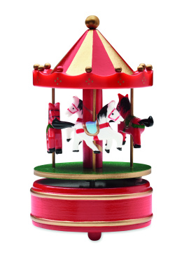 Logotrade promotional giveaway image of: Mini carousel music box