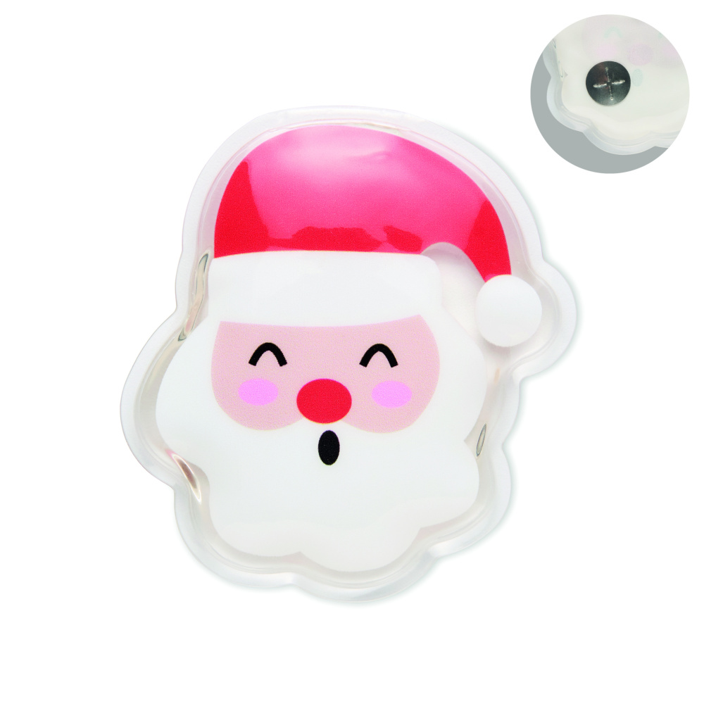 Logo trade business gifts image of: Santa hand warmer