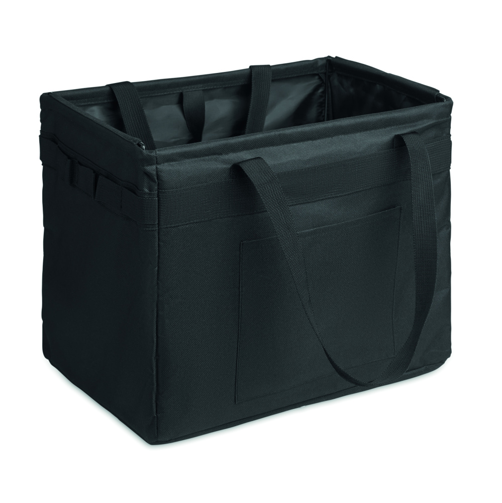 Logotrade promotional giveaway image of: Foldable RPET organizer bag
