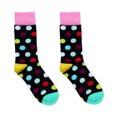Logo trade promotional gifts picture of: Funny patterned socks