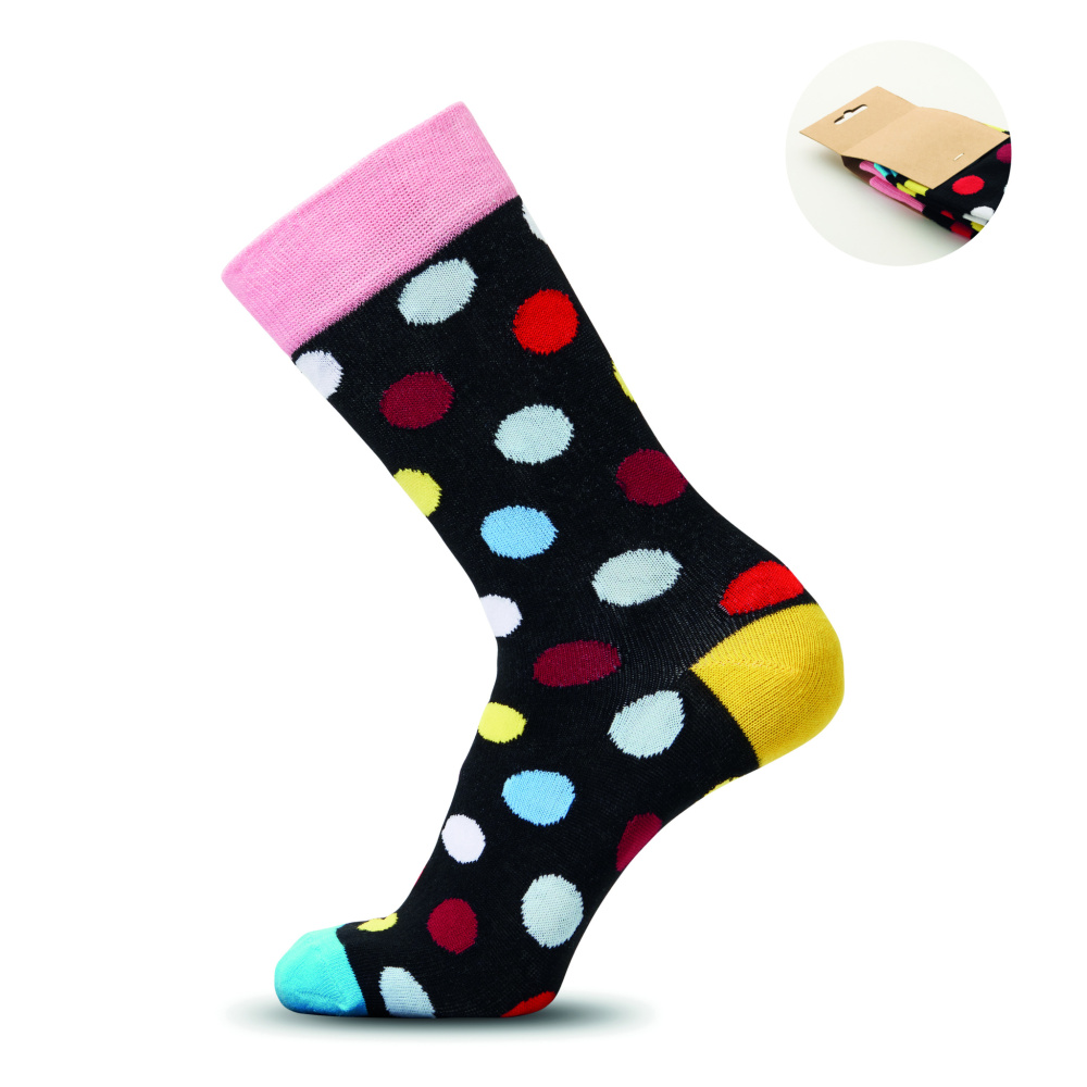 Logo trade advertising product photo of: Funny patterned socks