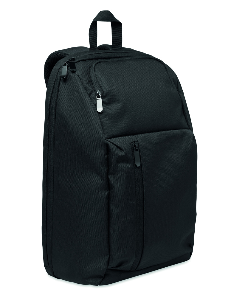 Logo trade promotional merchandise picture of: 15" RPET laptop backpack 15L