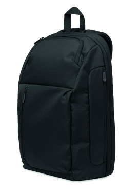 Logo trade promotional giveaways picture of: 15" RPET laptop backpack 15L
