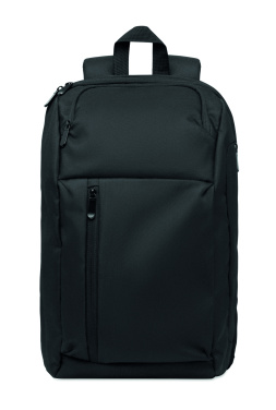 Logotrade promotional giveaway image of: 15" RPET laptop backpack 15L