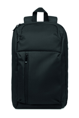 Logo trade promotional item photo of: 15" RPET laptop backpack 15L