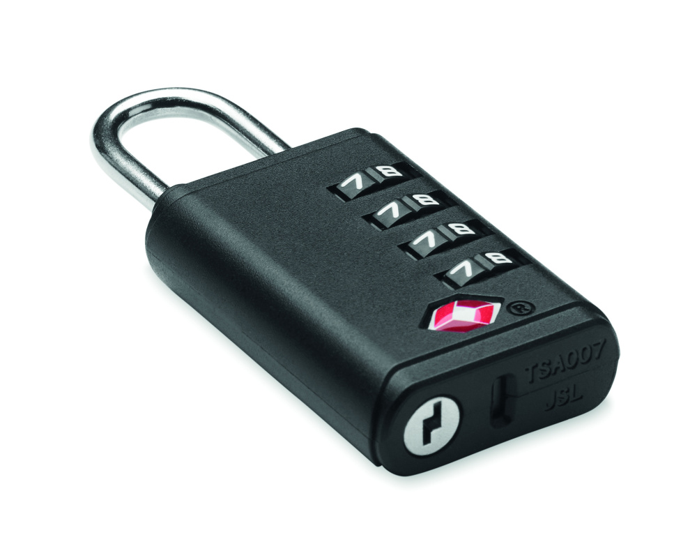 Logotrade promotional products photo of: TSA 4-digit combination lock