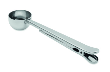 Logo trade promotional products image of: Coffee scoop with bag clip