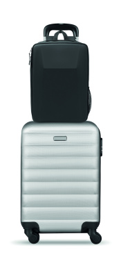 Logotrade promotional gift picture of: 15" hard shell RPET backpack