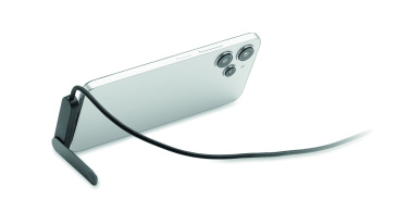 Logo trade promotional gifts image of: 60W USB-C cable phone stand