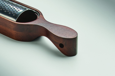 Logo trade promotional giveaways picture of: Acacia cheese grater