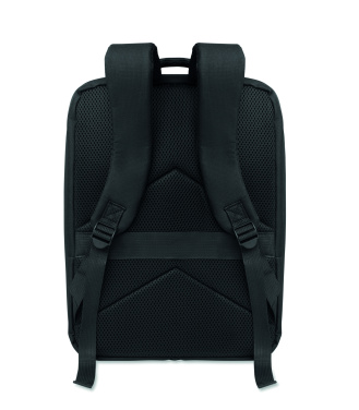 Logo trade promotional products image of: RPET backpack w/vacuum bag 18L
