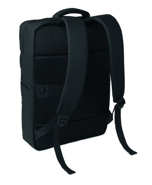Logotrade advertising product picture of: 15" PU RPET laptop backpack