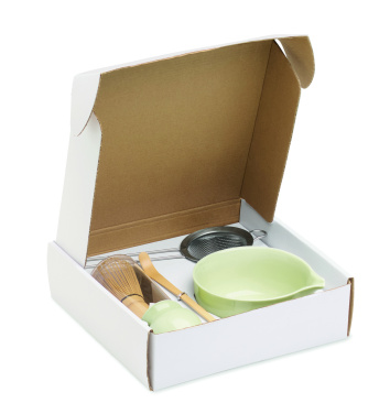 Logo trade business gift photo of: Matcha set 5 pcs