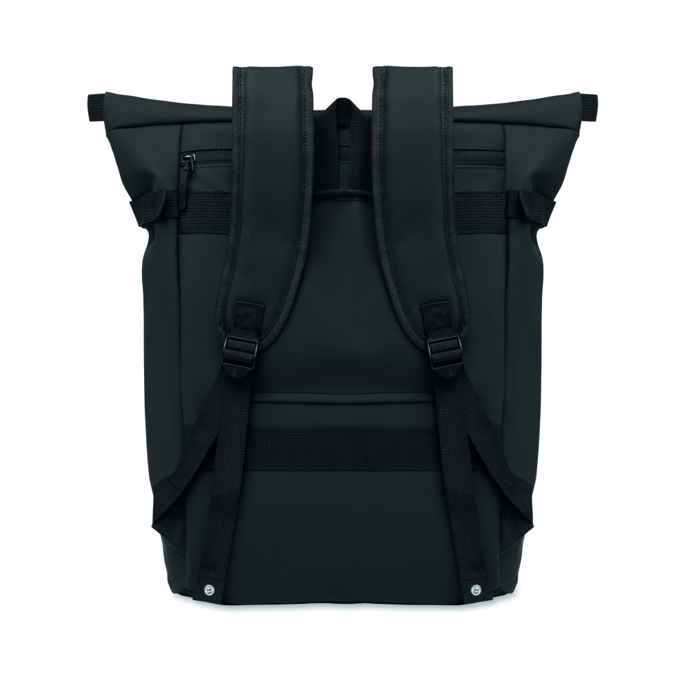 Logo trade promotional items image of: PU bicycle laptop backpack 20L