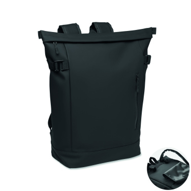 Logotrade promotional item picture of: PU bicycle laptop backpack 20L