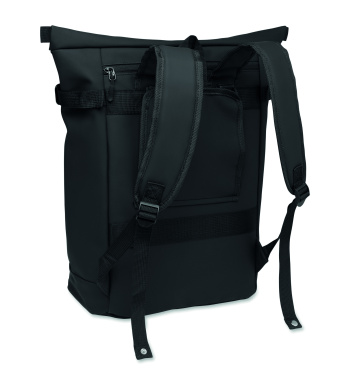 Logo trade advertising products picture of: PU bicycle laptop backpack 20L