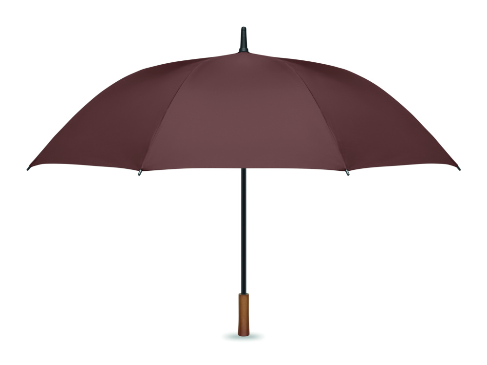 Logotrade business gift image of: 27" auto umbrella wood handle
