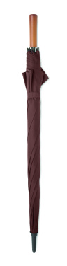 Logotrade business gift image of: 27" auto umbrella wood handle