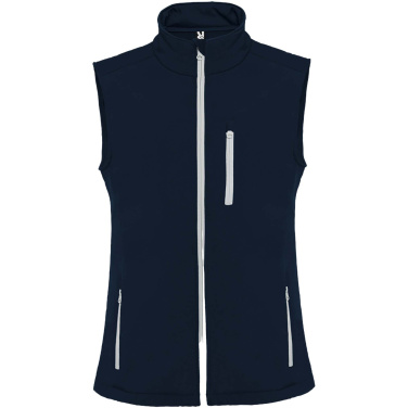 Logo trade promotional giveaway photo of: Nevada unisex softshell bodywarmer