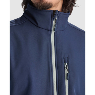 Logo trade promotional giveaway photo of: Nevada unisex softshell bodywarmer