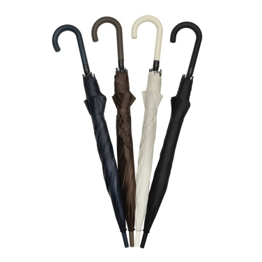 Logotrade promotional gift image of: KENTO URBAN 23'' AWARE™ RPET 190T auto open umbrella