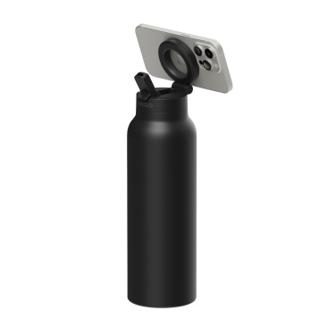 Logotrade promotional products photo of: RINGO Pro MagSafe® Waterbottle w Magnetic Booster Ring 710ML