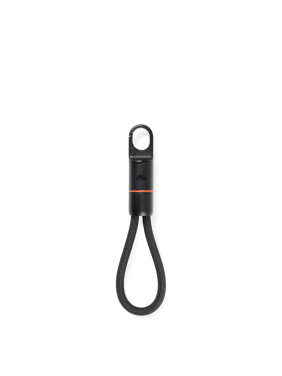 Logo trade corporate gifts picture of: Nordic Drift Everest USB-C 60W fast charging carabiner cable