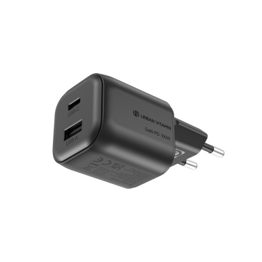 Logotrade promotional product picture of: Urban Vitamin Livermore RCS recycled 100W GAN charger