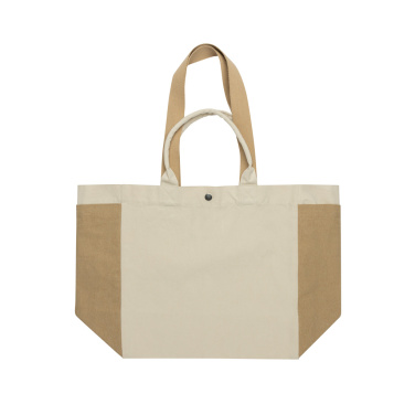 Logotrade advertising product picture of: BEAU AWARE™ 400gsm recycled canvas all-round shopper