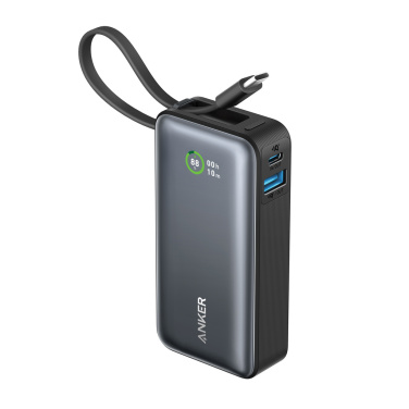 Logotrade promotional item image of: Anker Nano Power Bank 30W, Built-In USB-C Cable