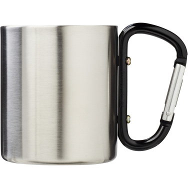 Logo trade corporate gift photo of: Alps 200 ml insulated mug with carabiner