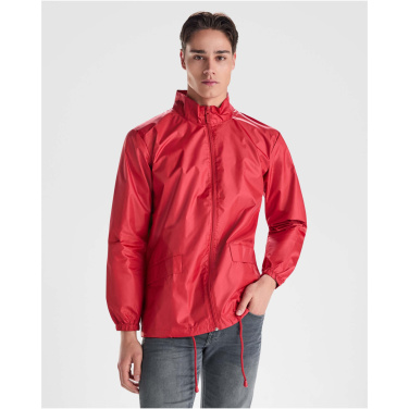 Logotrade promotional gift image of: Escocia unisex lightweight rain jacket