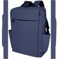 Libra 15” GRS recycled laptop backpack 15L, Heather navy