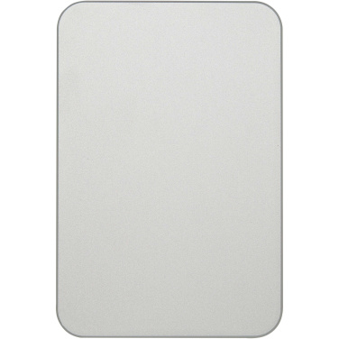 Logo trade promotional item photo of: Avis 5000 mAh RCS recycled aluminium magnetic power bank 