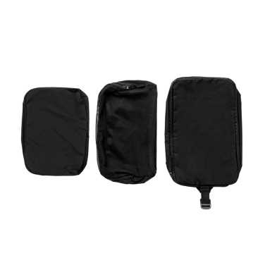 Logo trade promotional gifts image of: KENTO URBAN RCS recycled nylon packing cube set