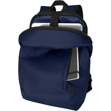 Logo trade promotional merchandise image of: Resi Plus 15" GRS recycled anti-theft backpack 18L