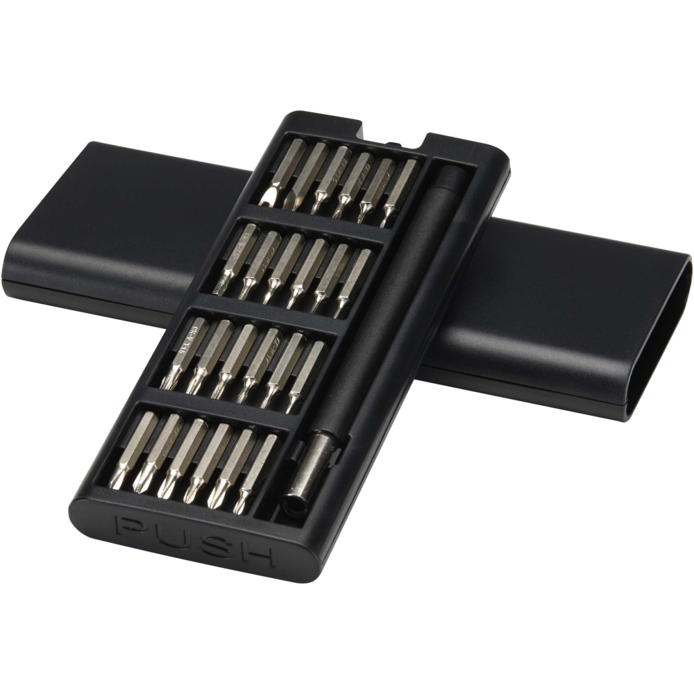 Logo trade business gifts image of: Orvix recycled plastic precision repair tool set