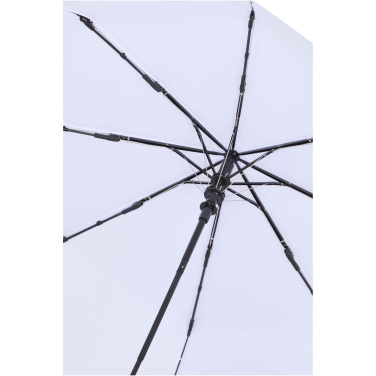 Logotrade advertising products photo of: Agnes 21" foldable auto open RPET umbrella