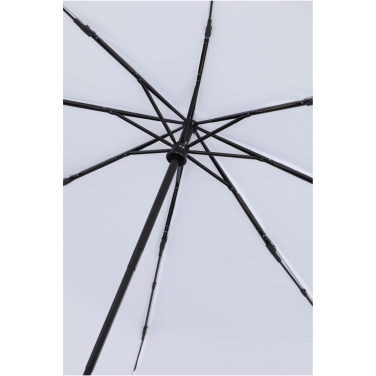Logo trade promotional giveaway photo of: Gale 27" foldable auto open & close RPET umbrella