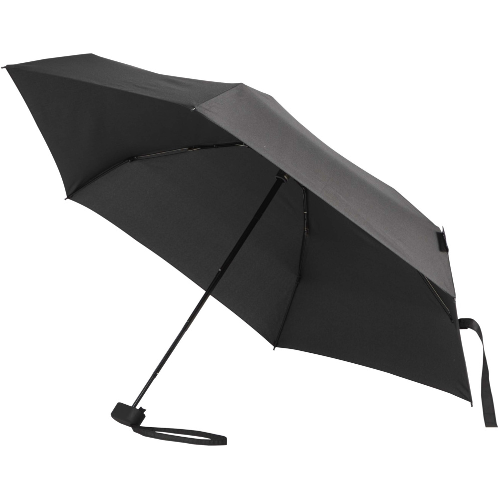 Logotrade advertising product picture of: Jill 19" foldable compact 5-section RPET umbrella