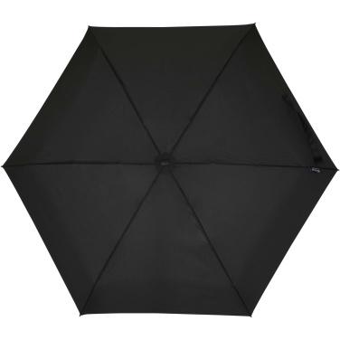 Logo trade advertising product photo of: Jill 19" foldable compact 5-section RPET umbrella