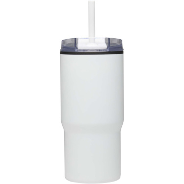 Logotrade business gifts photo of: Westin 540 ml RCS recycled double wall insulated tumbler with straw