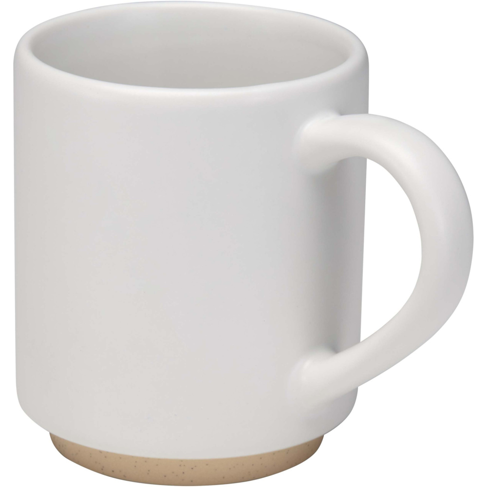 Logo trade corporate gifts picture of: Camilla 180 ml stackable ceramic mug with matte finish