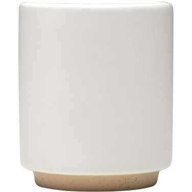 Logotrade promotional product image of: Camilla 180 ml stackable ceramic mug with matte finish