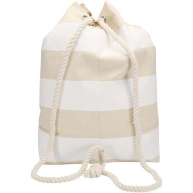 Logo trade corporate gifts image of: Florida 270 g/m² GRS recycled sailor duffel bag 15L